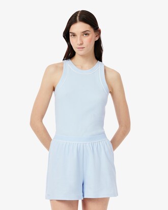 Geribbelde Katoenen Pyjama