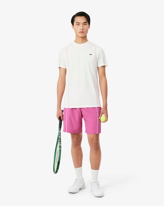 Diamond Tafzijden Sportshort met Versieringsaccent