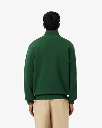 Fleece Sweatshirt met Ritshals