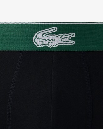 3-Pack Stretch Jersey Trunks met Krokodil