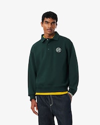 Sweatshirt met Badge Accenten