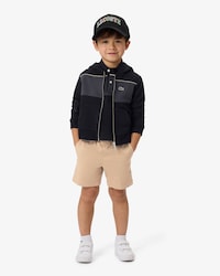 Stretch Chinoshort van Katoenen Keperstof