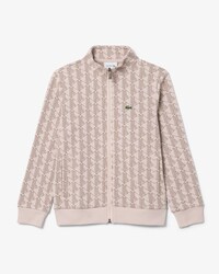 Monogram Fleece Hoodie met Rits