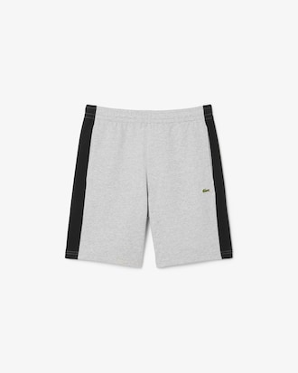 Katoenen Fleece Colourblock Short