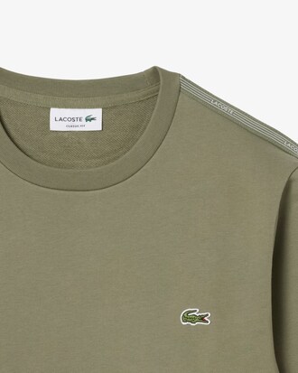 Gestreepte Band Fleece Sweatshirt