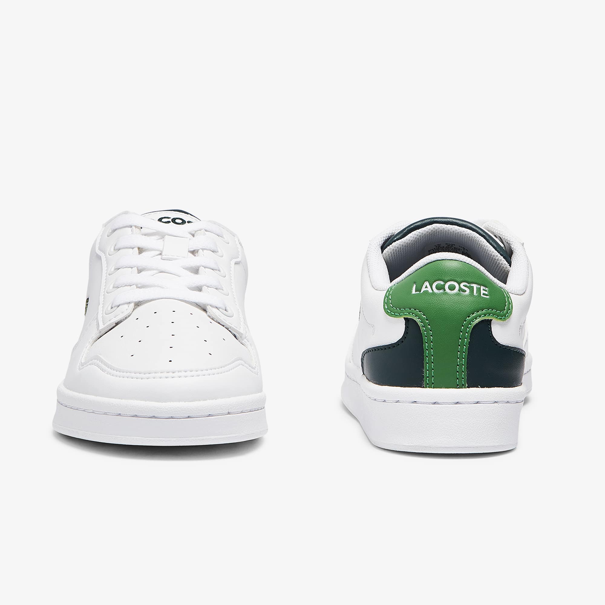 Lacoste MASTERS CUP 0721 1 SUI Weiss / Grün - Kostenloser Versand - Schuhe  Sneaker Low Kind 43,99 €