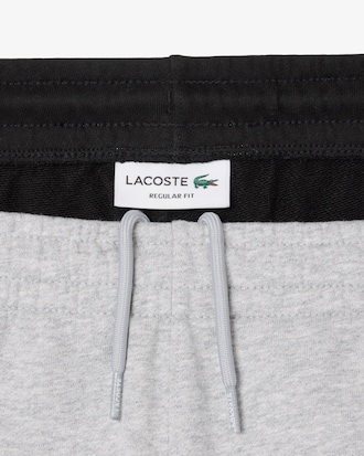 Katoenen Fleece Colourblock Short