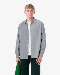 Regular Fit Gestreept Pinpoint Hemd