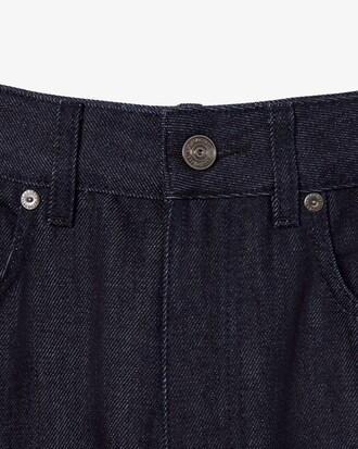 Runway Denim Jeans met Rechte Broekspijpen