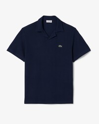 Classic Fit Katoenen-Linnen Polohemd