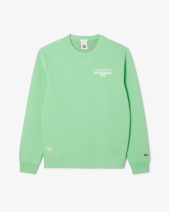 Roland-Garros Editie Piqu&eacute; Sweatshirt