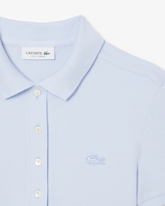 Lacoste-polo dames stretch van katoenpiqu&eacute;