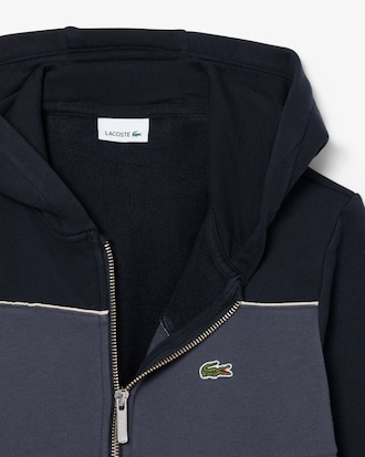 Colourblock Hoodie met Rits