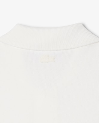 Classic Fit Badge Accent Piqu&eacute; Polohemd