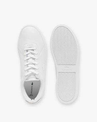 Court Set Leren Herensneakers