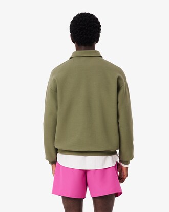 Loose Fit Piqué Sweatshirt