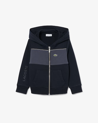 Colourblock Hoodie met Rits