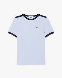 Archiefheruitgave Katoenen Petit Piqu&eacute; T-shirt