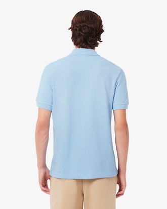 Classic Fit Piqu&eacute; Polo met Landschapskrokodil