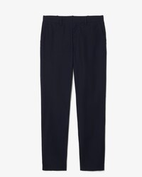 Regular Fit Chinobroek van Katoenen Keperstof