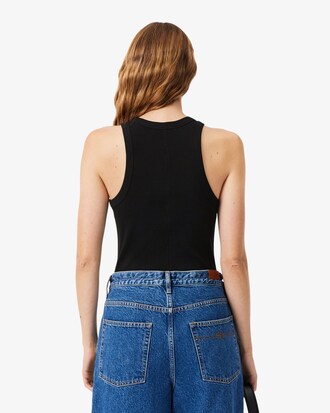 Slim Fit Katoenen Tanktop