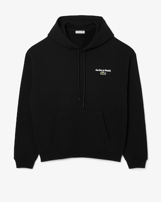 Fleece Hoodie met Multiprint