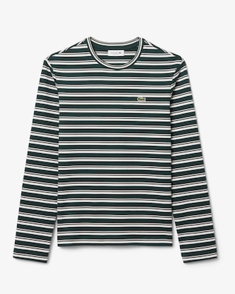 Langmouwig Gestreept Jersey T-shirt