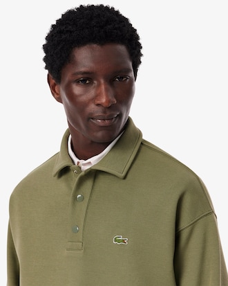 Loose Fit Piqué Sweatshirt