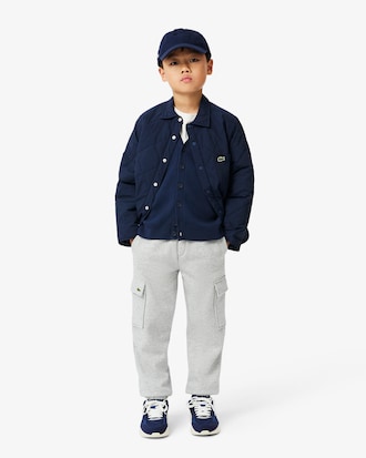 Katoenen en Wollen Cardigan met V-hals