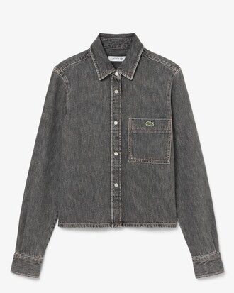 Regular Fit Lichtgewicht Denim Hemd