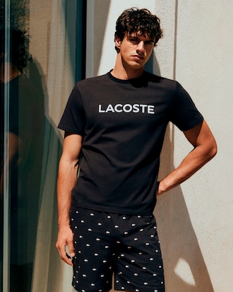 Katoenen Pyjama met Krokodilprint