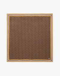 Sjaal met Monogramprint