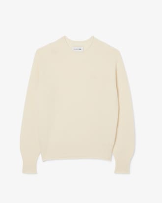 3D-gebreide Sweater van Gekaarde Wol