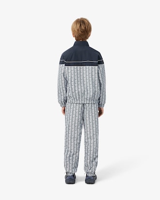 Unisex trainingspak met monogramprint
