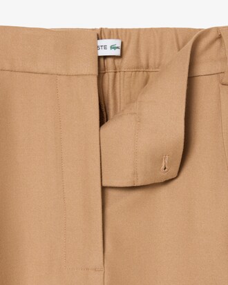 Oversized Flanellen Plooibroek