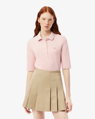 Slim Fit L.12.D Polohemd met Driekwartmouw