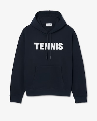 Hoodie met Tennisprint