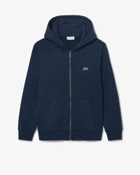 Unisex Sweatshirt van Geborstelde Fleece, met Rits