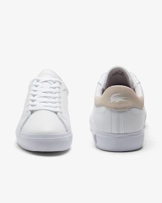 Powercourt 2.0 Leren Damessneakers