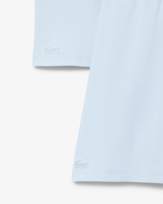 Geribbelde Katoenen Pyjama