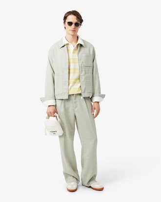 Kleine LCST Petit Piqu&eacute; Opbergtas in Platte Uitvoering