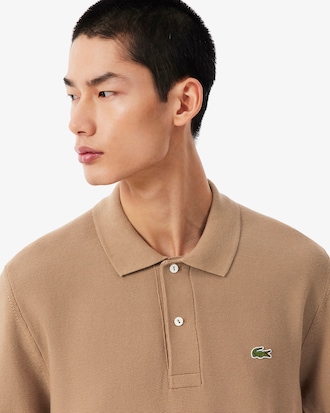 Classic Fit Polohemd van Breistof