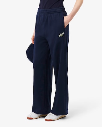 Fleece Sweatbroek Wijd Uitlopend