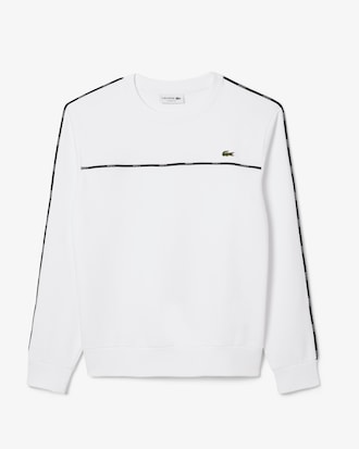 Fleece Sweatshirt met Logoversiering