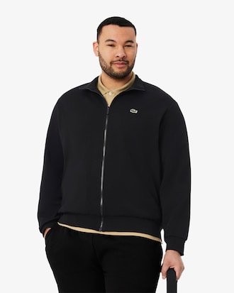 Fleece Sweatshirt met Rits en Hoge Hals