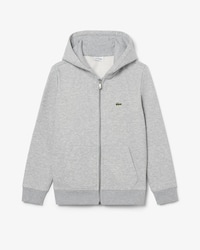 Unisex Sweatshirt van Geborstelde Fleece, met Rits