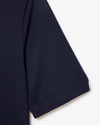 Slim Fit Stretch Golfpolohemd met UV-bescherming