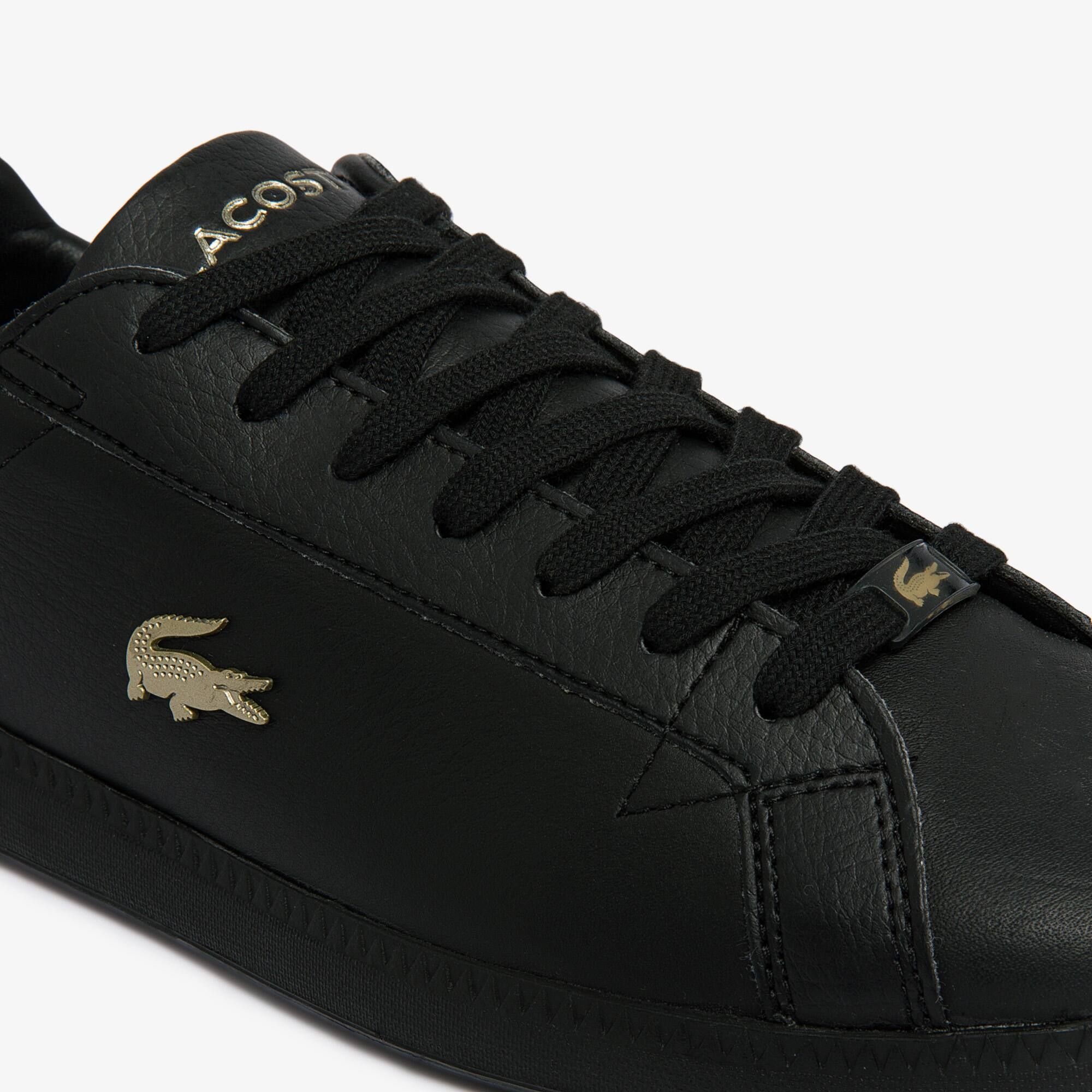Graduate-sneakers heren van leer en synthetisch materiaal | LACOSTE