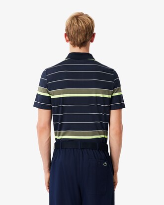 Gestreepte Ultra-Dry Stretch Golfpolo