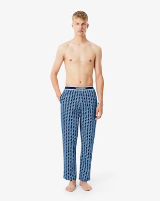 Monogram Popeline Pyjamabroek